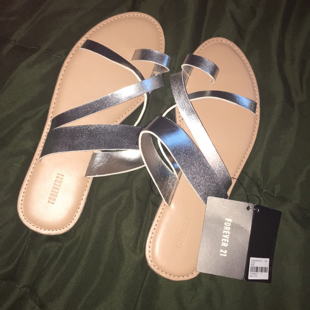 Silver Sandals